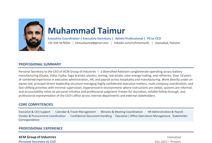 be your executive assistant or virtual assistant